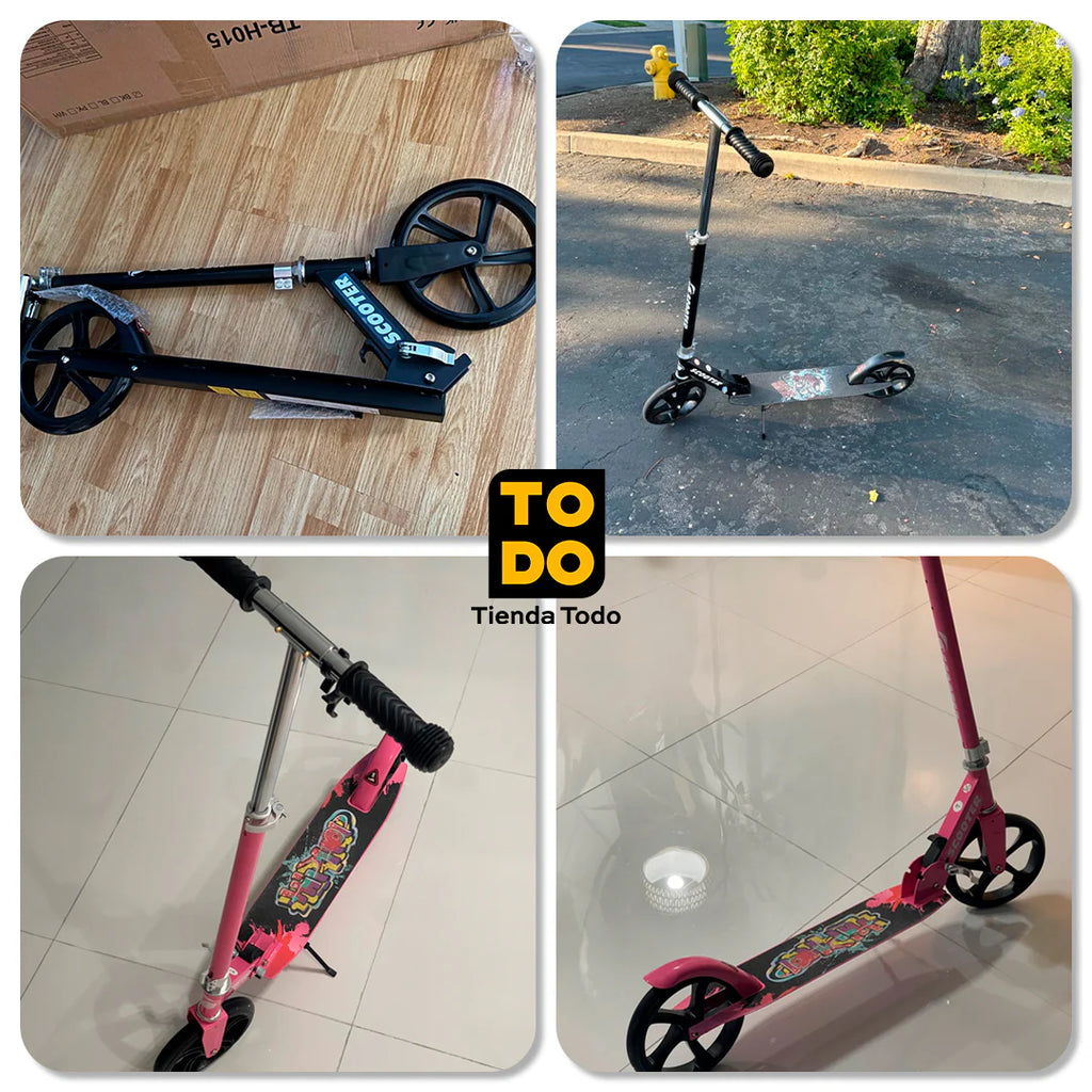 Scooter Monopatin🎅 + Resiste has 60 KILOS