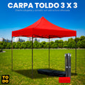 Carpa de 3 x 3 [Estructura Resistente]