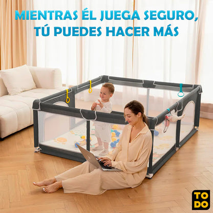 Corral de juegos [+50 pelotas + Maletin]