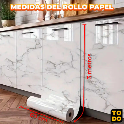 Papel Adhesivo Tipo Marmol