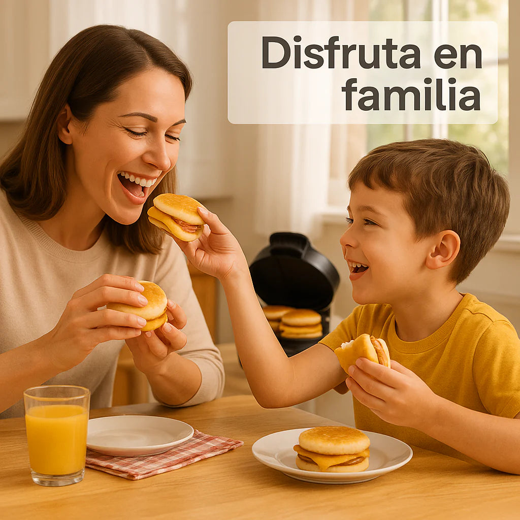 Prepara Burguers y Sanduches deliciosos en 5 minutos sin ensuciar tu cocina