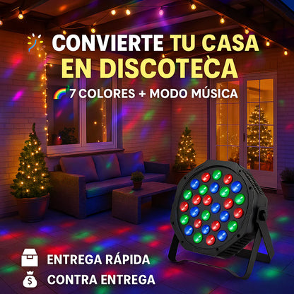 Proyector de Luces Estilo Discoteca (Para tu casa o Negocio)