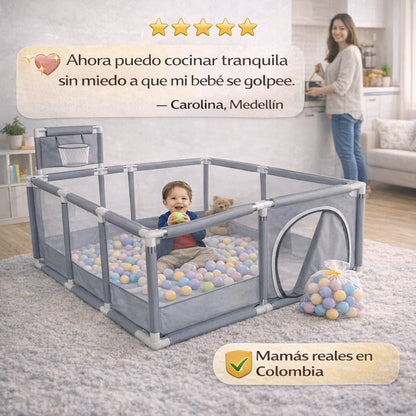 Parque Infantil Cuadrado 30 Pelotas