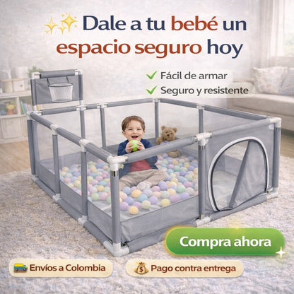 Parque Infantil Cuadrado 30 Pelotas