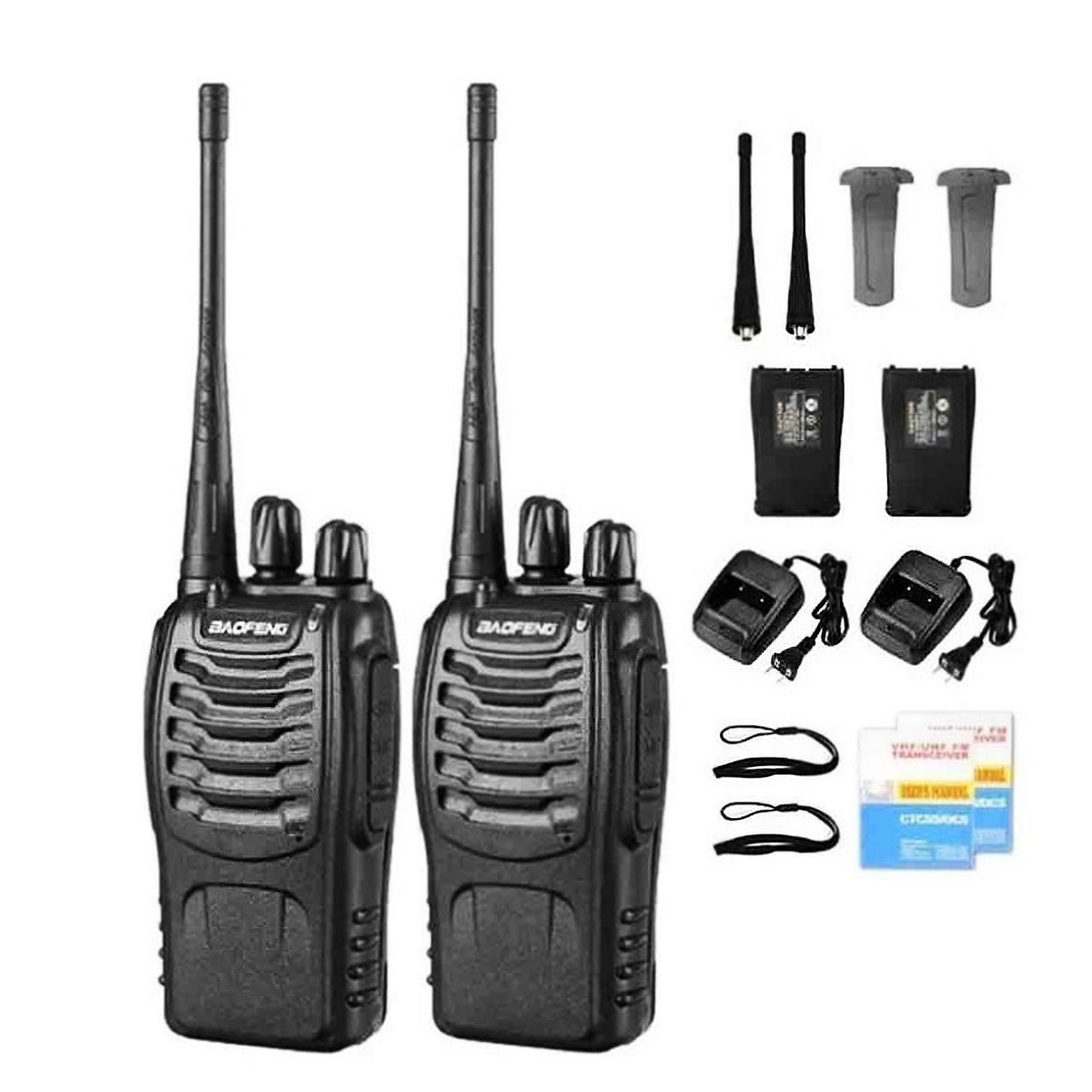 2 Radios + 2 Auriculares GRATIS (+5km de Distancia)