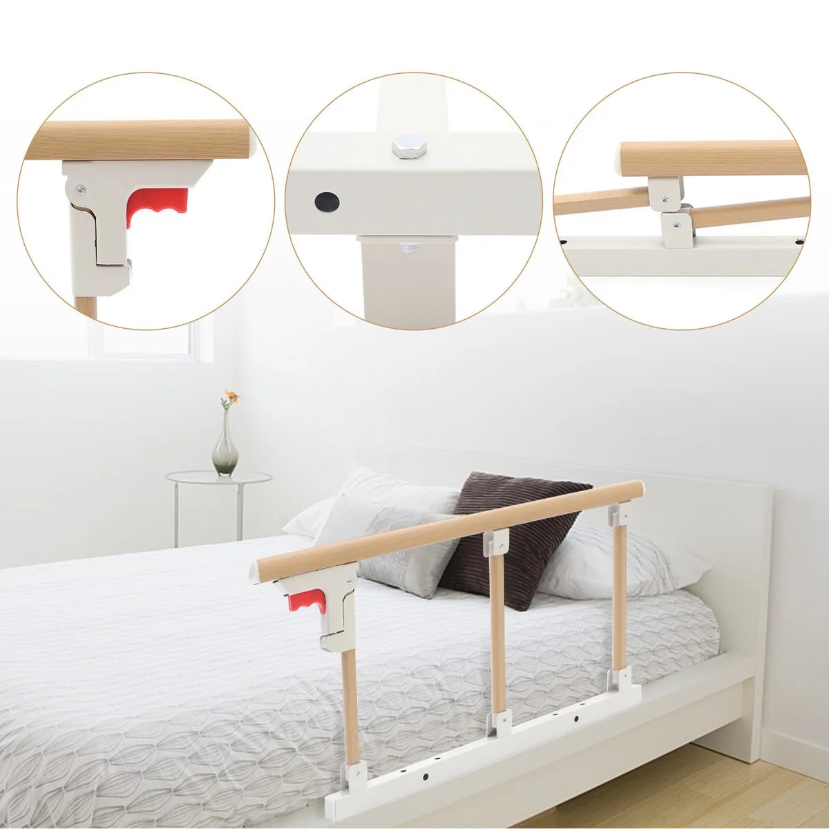 "Rieles De Cama Para Adultos Mayor