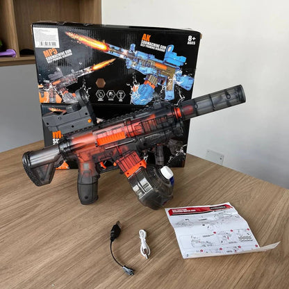 "Pistola Rifle De Agua Con Luz "
