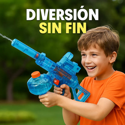 "Pistola Rifle De Agua Con Luz "
