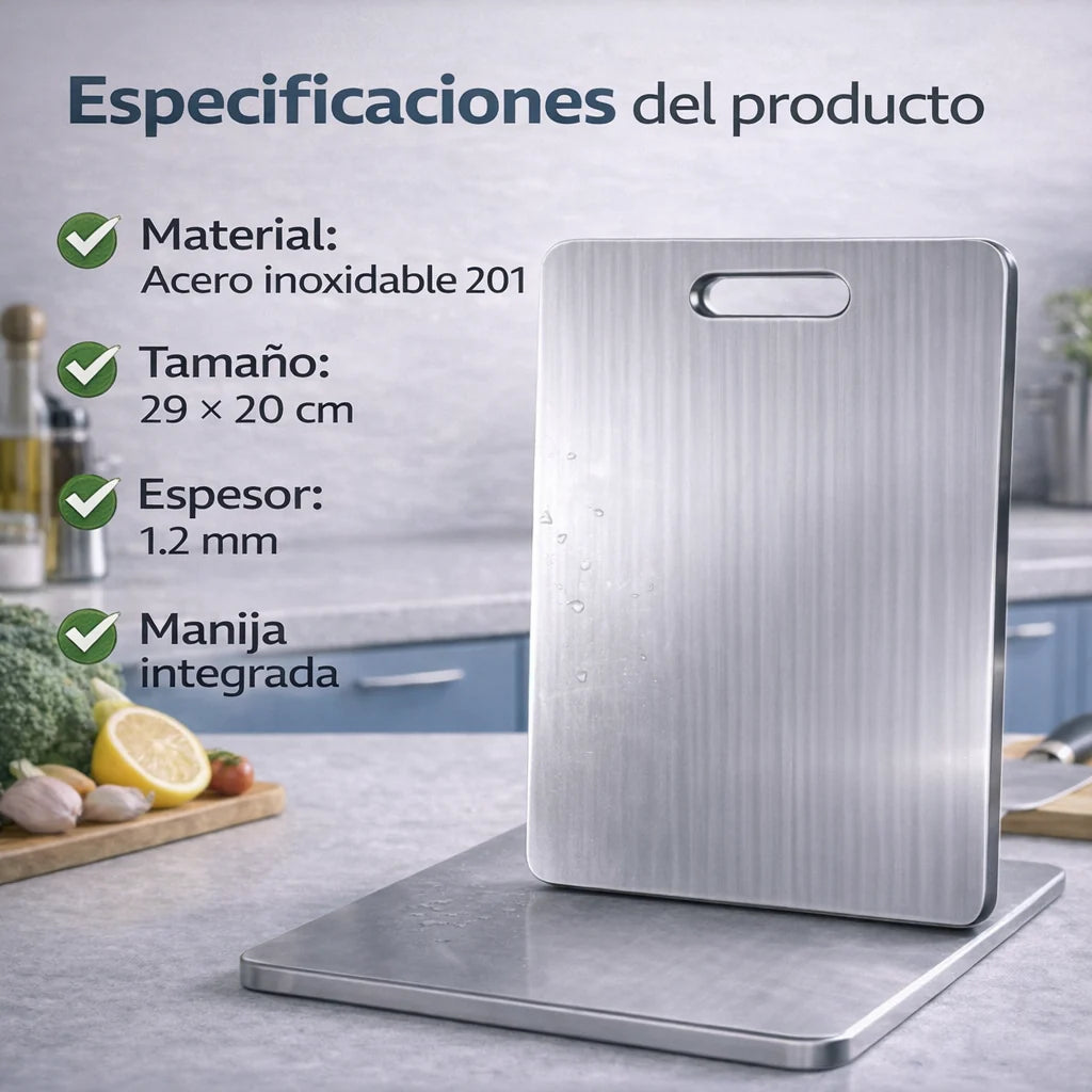 Tabla Para Picar En Acero