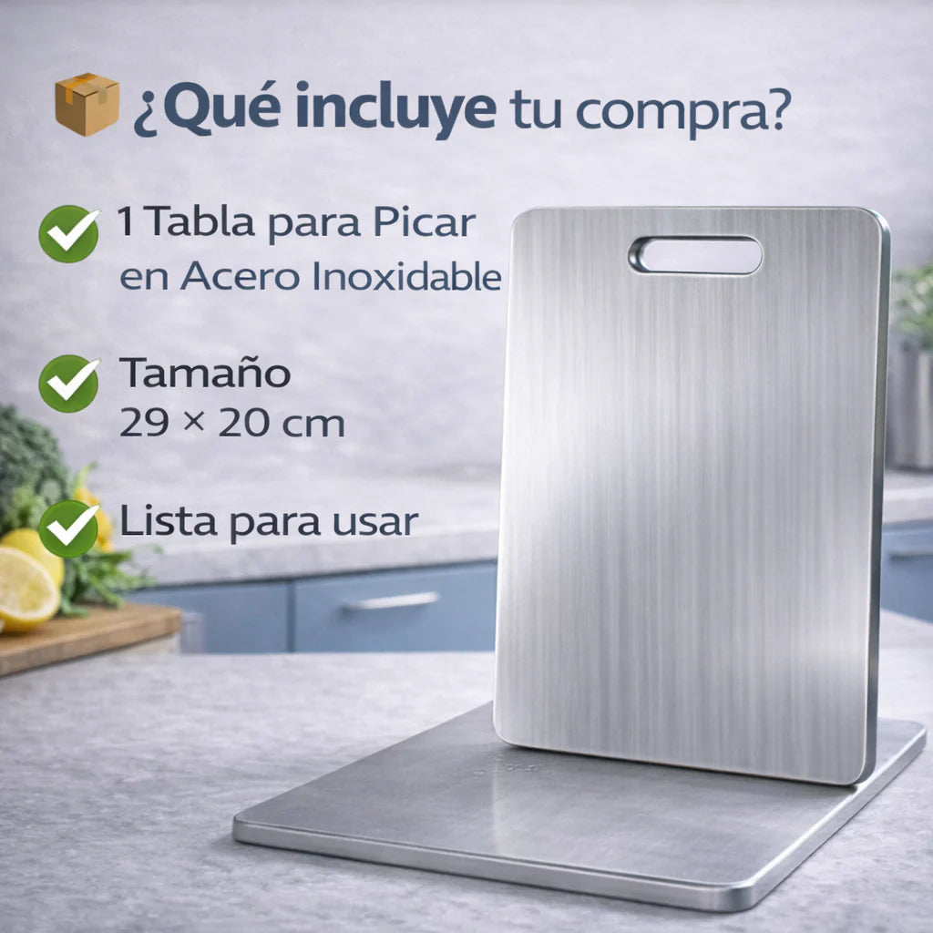 Tabla Para Picar En Acero