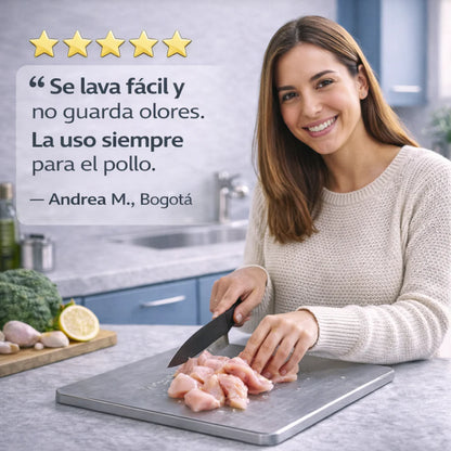 Tabla Para Picar En Acero